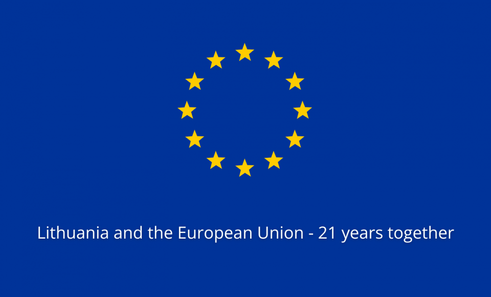 Lietuva ir Europos Sąjunga - 21 metus kartu