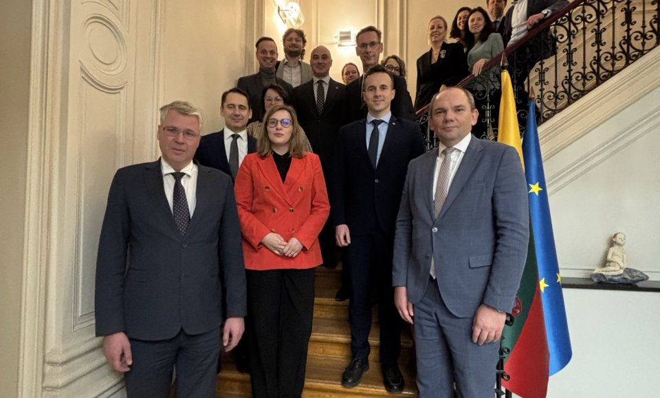 Vyriausybės Europos Sąjungos komisija Briuselyje aptarė Lietuvos pasirengimą pirmininkavimui ES...