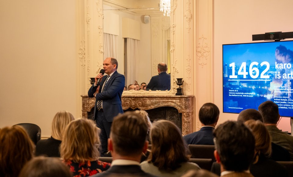 Ambasadorius N. Aleksiejūnas: neturime teisės pavargti, remdami Ukrainą ir artindami Ukrainos narystę ES