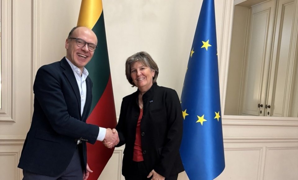 Ambasadorius R. Bružilas su „Global Partnership for Education“ atstovais aptarė paramą Ukrainos...