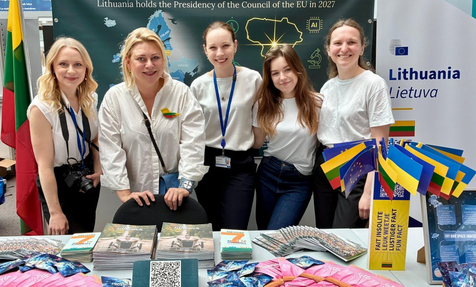 Lietuvos inovacijos ir kultūra sulaukė tūkstančių lankytojų dėmesio Europos dienos minėjime Briuselyje  