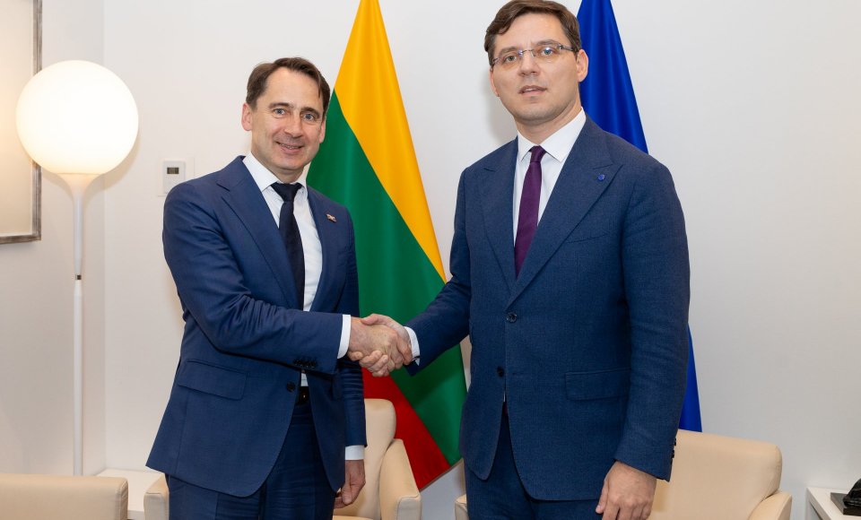 Viceministras S. Mitkus susitikime su EP vicepirmininku: demokratinių vertybių išsaugojimas,...