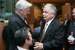 President Valdas Adamkus, President Lech Kaczynski